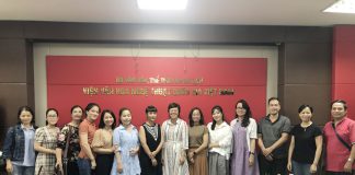 Lớp bồi dưỡng kiến thức về văn hóa truyền thông tại Trung tâm hỗ trợ và phát triển nghệ thuật đương đại VICAS Art Studio, viện Văn hóa Nghệ thuật Quốc gia Việt Nam