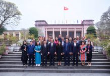 Đồng chí Bí thư Tỉnh uỷ Trịnh Xuân Trường, cùng đoàn công tác tỉnh Thái Nguyên thăm và làm việc tại Bảo tàng Văn hoá các dân tộc Việt Nam