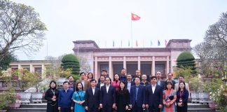 Đồng chí Bí thư Tỉnh uỷ Trịnh Xuân Trường, cùng đoàn công tác tỉnh Thái Nguyên thăm và làm việc tại Bảo tàng Văn hoá các dân tộc Việt Nam