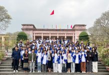Tân sinh viên Khoa Du lịch – Đại học Khoa học trải nghiệm thực tế tại Bảo tàng Văn hoá các dân tộc Việt Nam